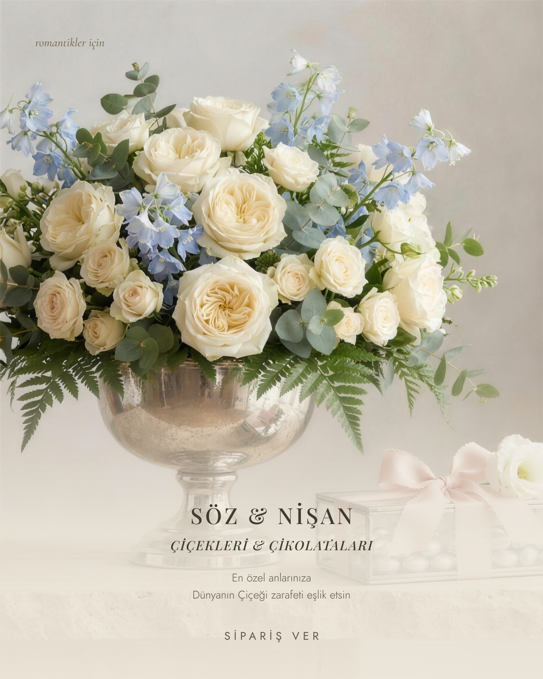 Söz & Nişan Çiçekleri ve Çikolataları — Dünyanın Çiçeği